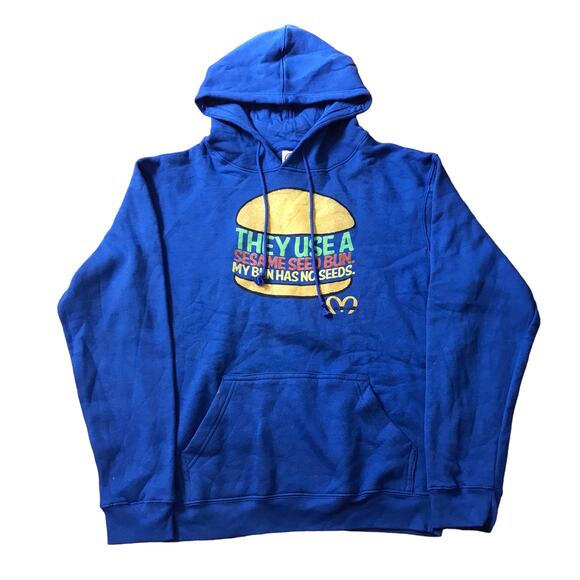 Delta Other - coming to America sesame seed bun hoodie size L